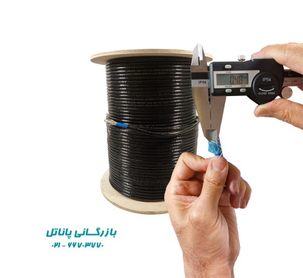 کابل شبکه اوت دور لگراند CAT6SFTP طرح تست 2JACKET - Image 2